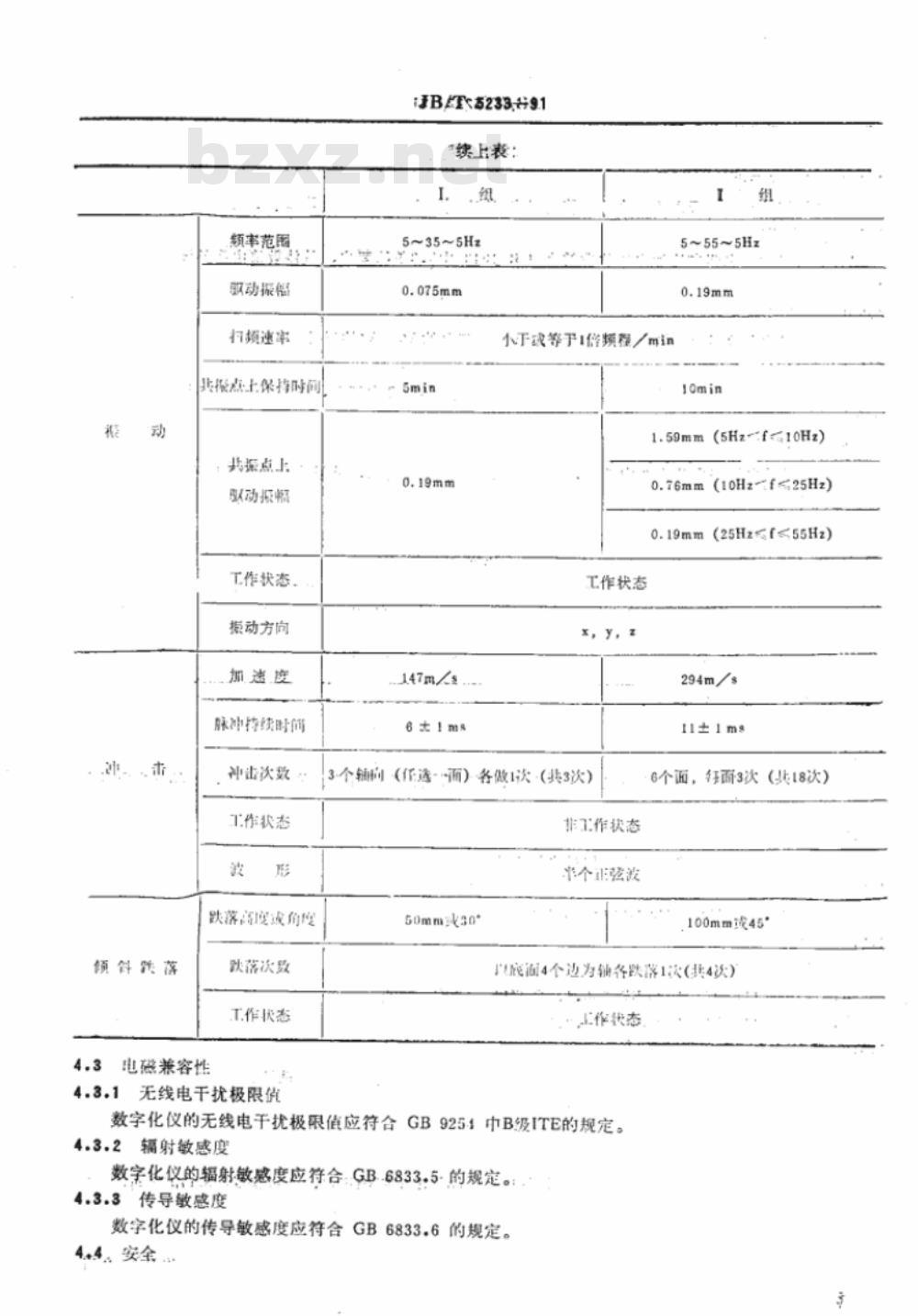 JB/T 5233-1991 罐车用风冷滑片空气压缩机