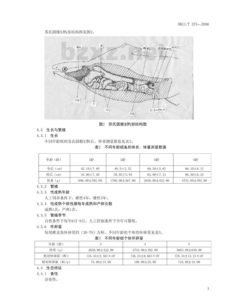 DB 11 T 373-2006 苏氏圆腹鱼芒