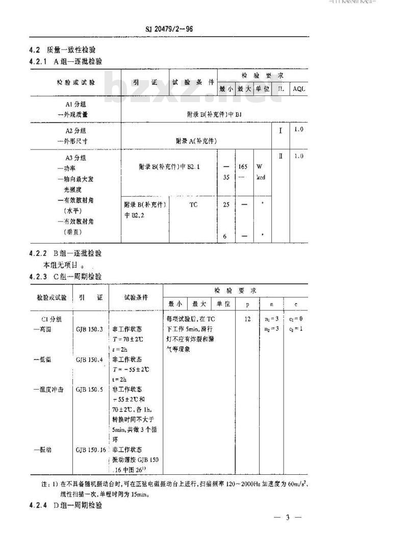 SJ 20479.2-1996 HXF28-150型飞机滑行灯详细规范