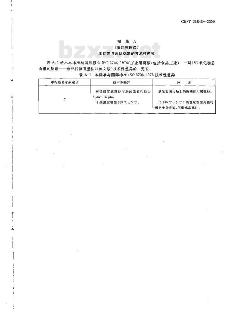 GB/T 23843-2009 无机化工产品中五氧化二磷含量测定的通用方法