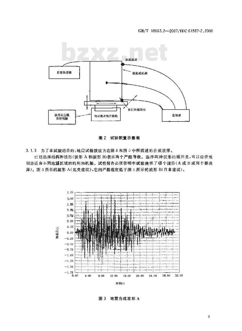 GB/T 18663.2-2007 电子设备机械结构 公制系列和英制系列的试验 第2部分：机柜和机架的地震试验