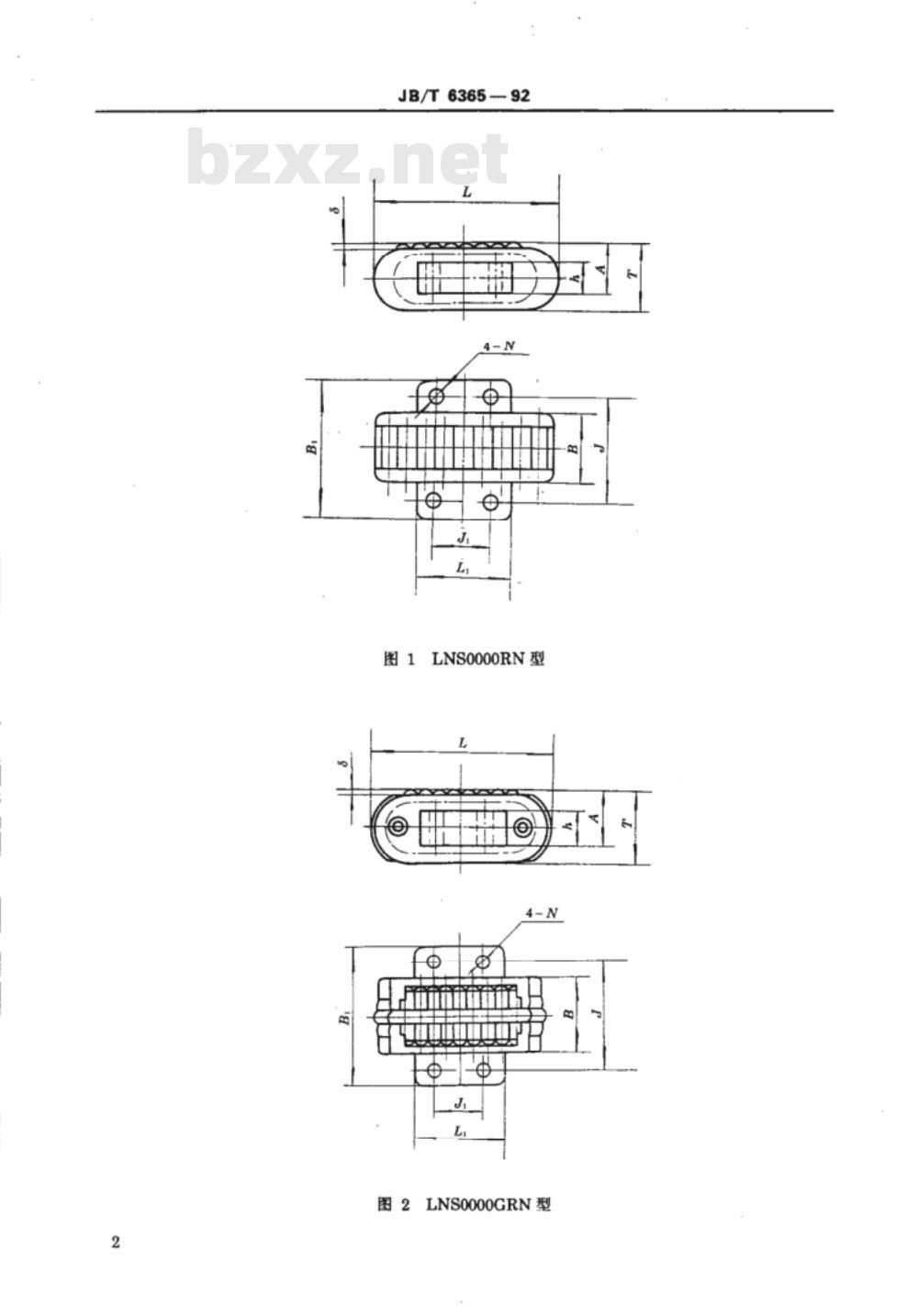 JB/T 6365-1992 直线运动滚动支承 循环式滚针、滚子导轨支承 技术条件