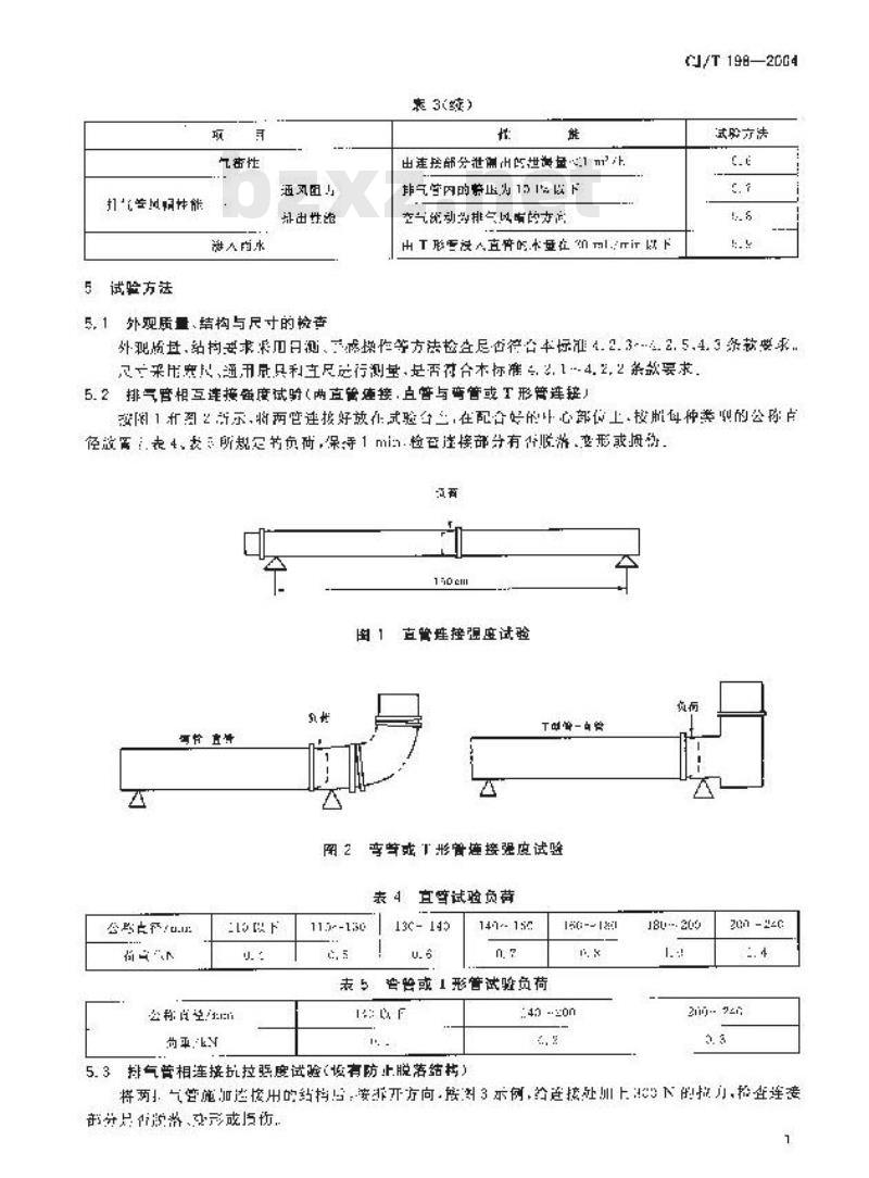 CJ/T 198-2004 燃烧器具用不锈钢排气管
