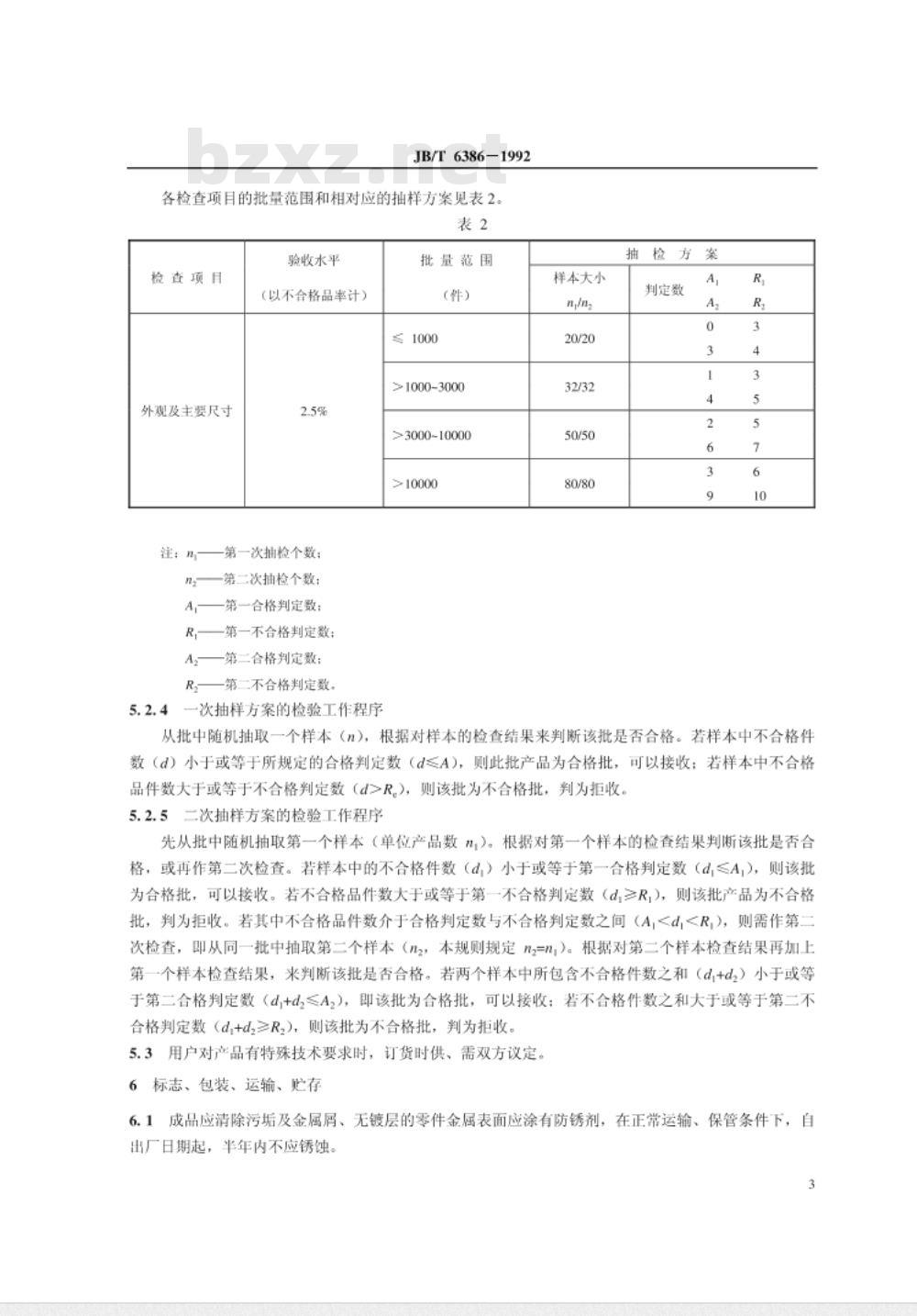 JB/T 6386-1992 锥密封焊接式管接头 技术条件