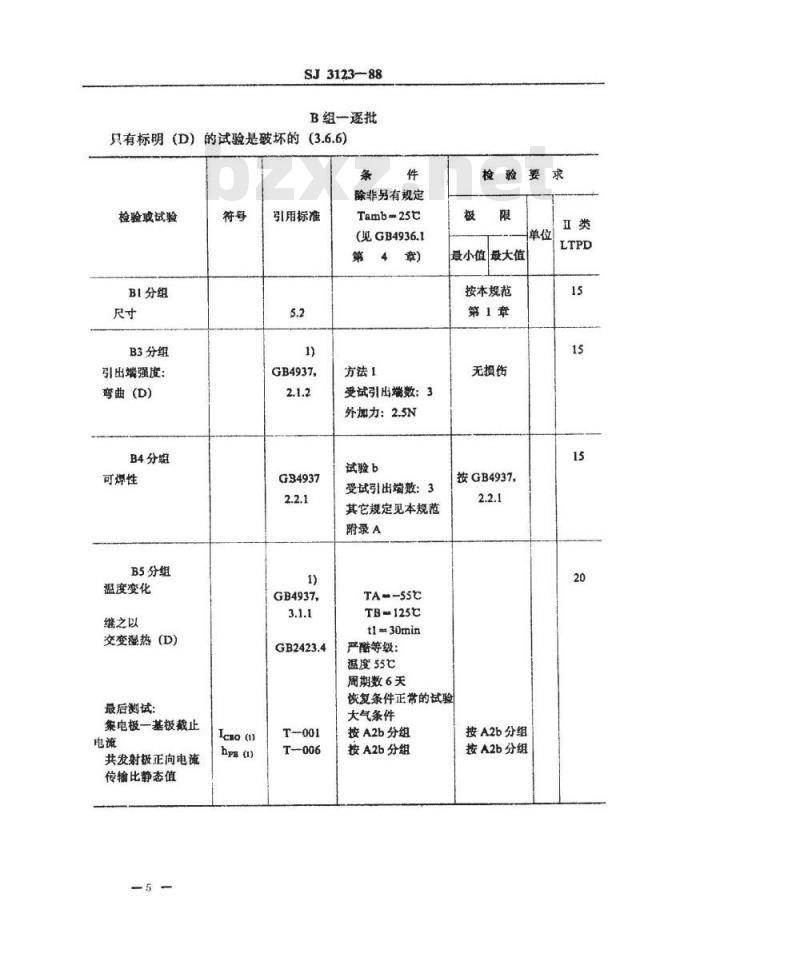 SJ 3123-1988 电子器件详细规范 ３ＤＧ１７７９型高频放大型额定双极型晶体管