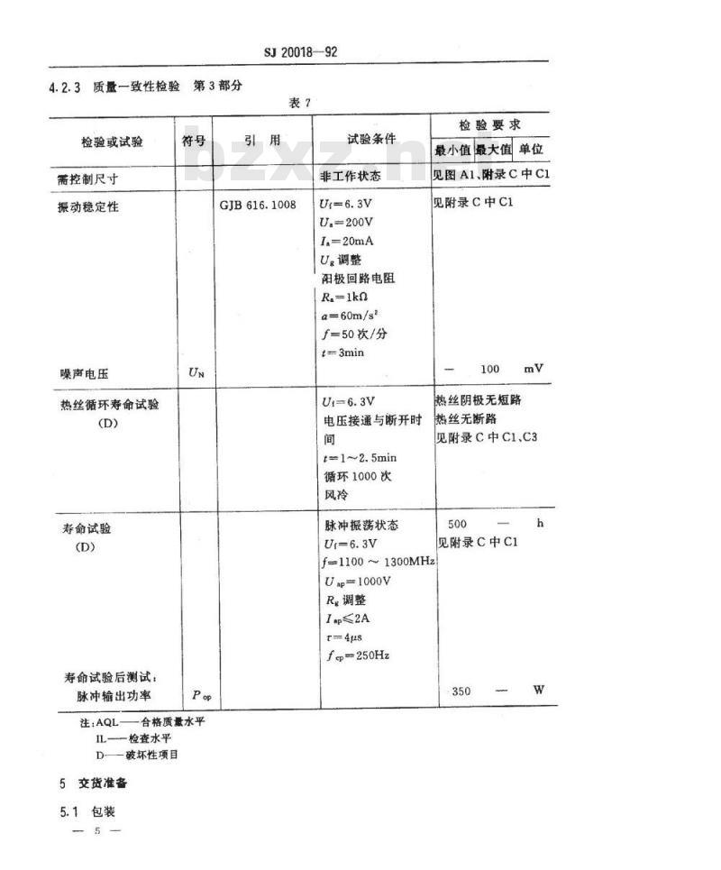 SJ 20018-1992 电子管 ＦＭ２４型盘封管详细规范