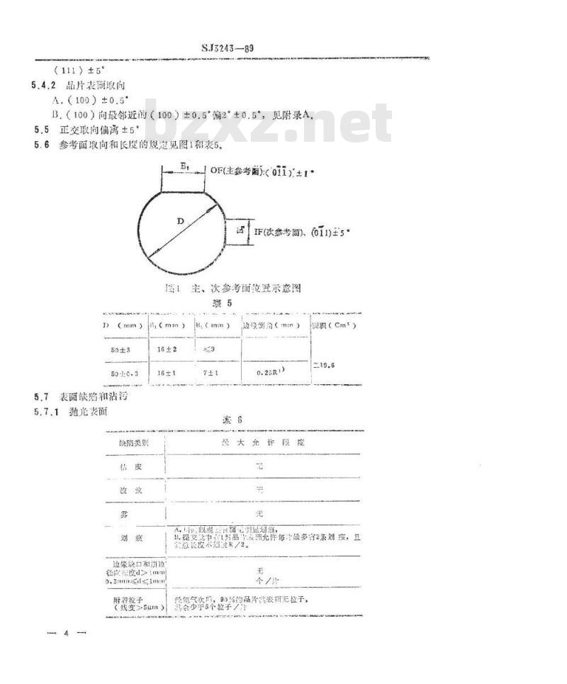 SJ 3243-1989 磷化铟单晶棒及片