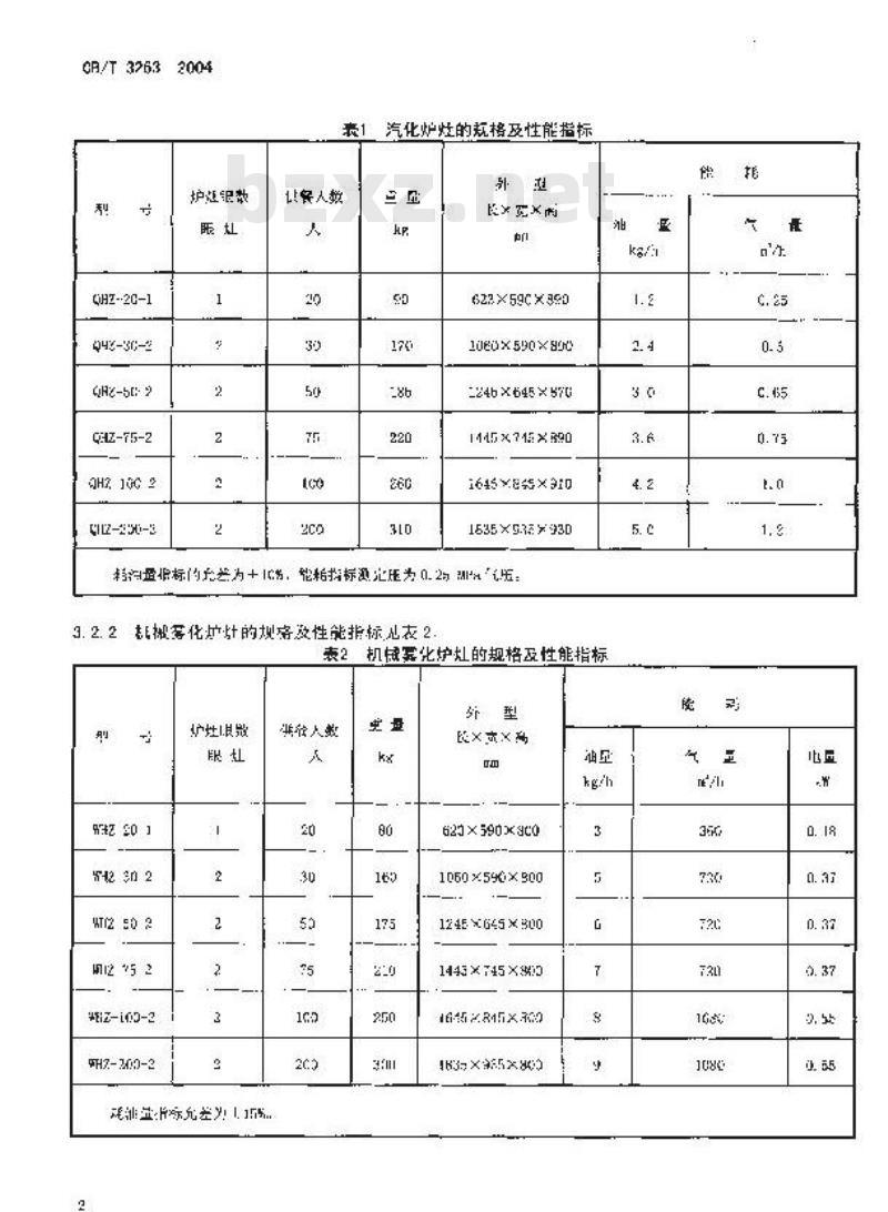 CB/T 3263-2004 船用燃油炉灶