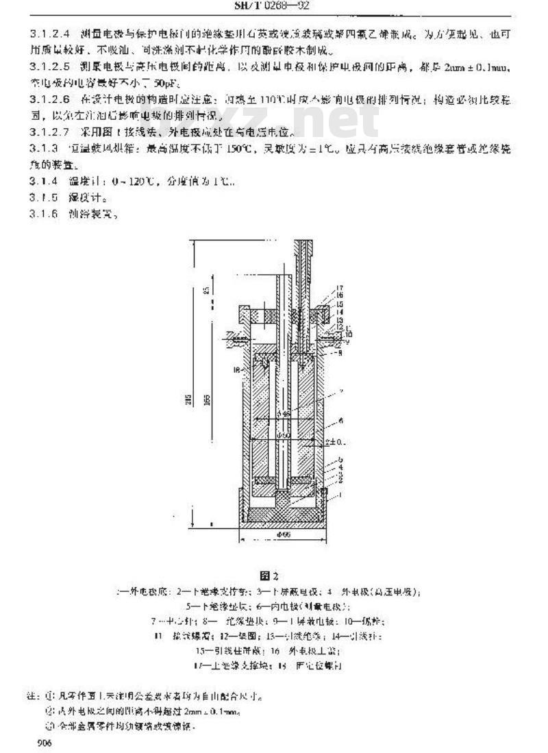 SH/T 0268-1992 电气用油介质损失角正切测定法