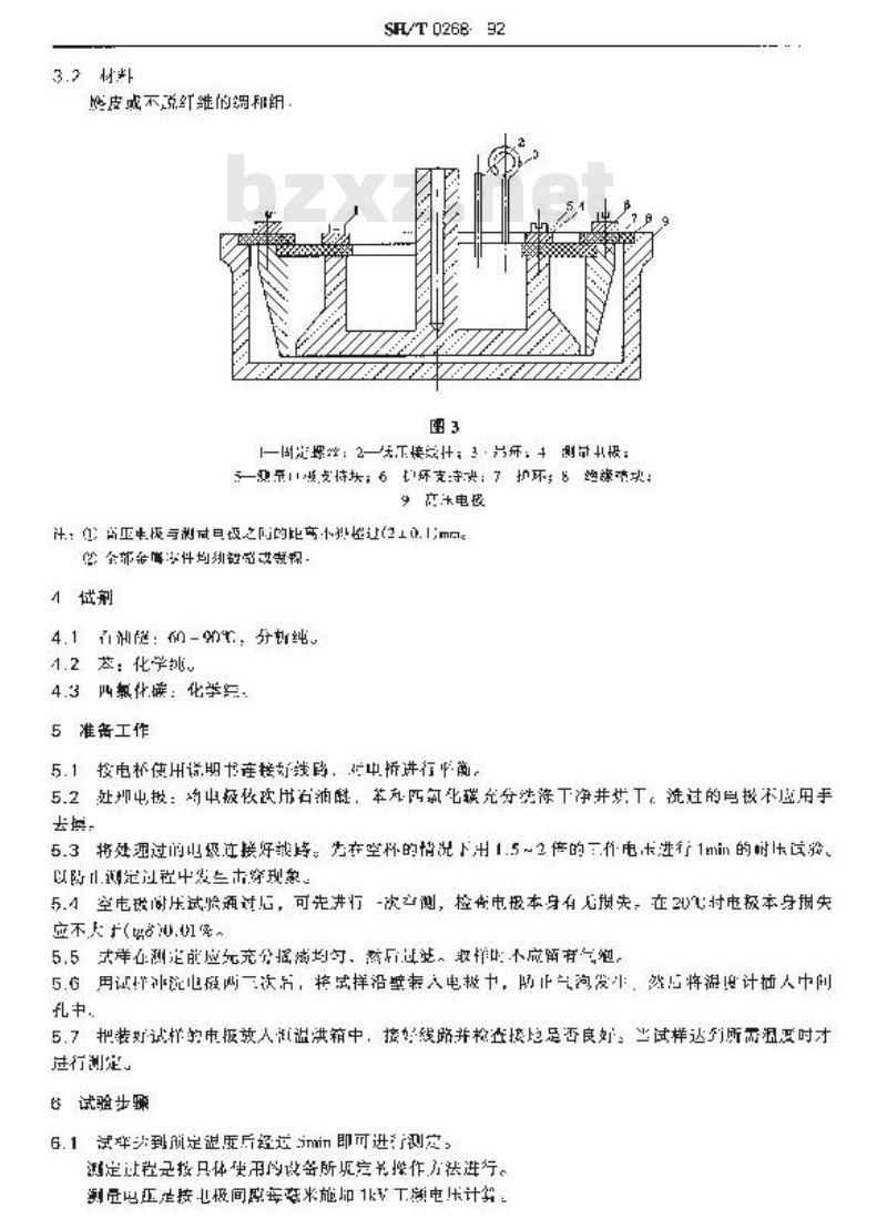 SH/T 0268-1992 电气用油介质损失角正切测定法