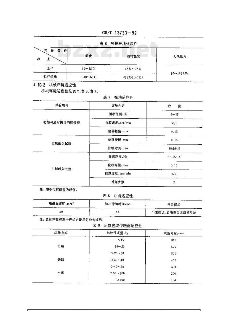 GB/T 13723-1992 中型数字电子计算机通用技术条件
