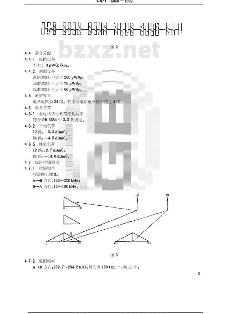 GB/T 13430-1992 24路海底同轴电缆载波电话设备技术要求