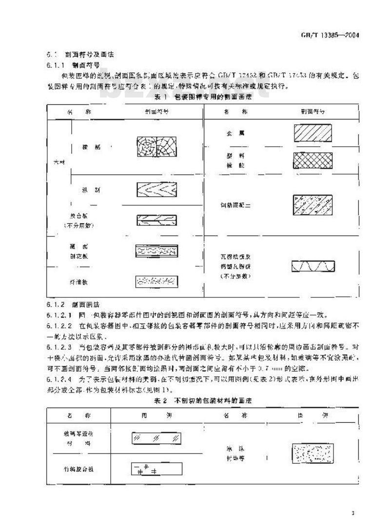 GB/T 13385-2004 包装图样要求