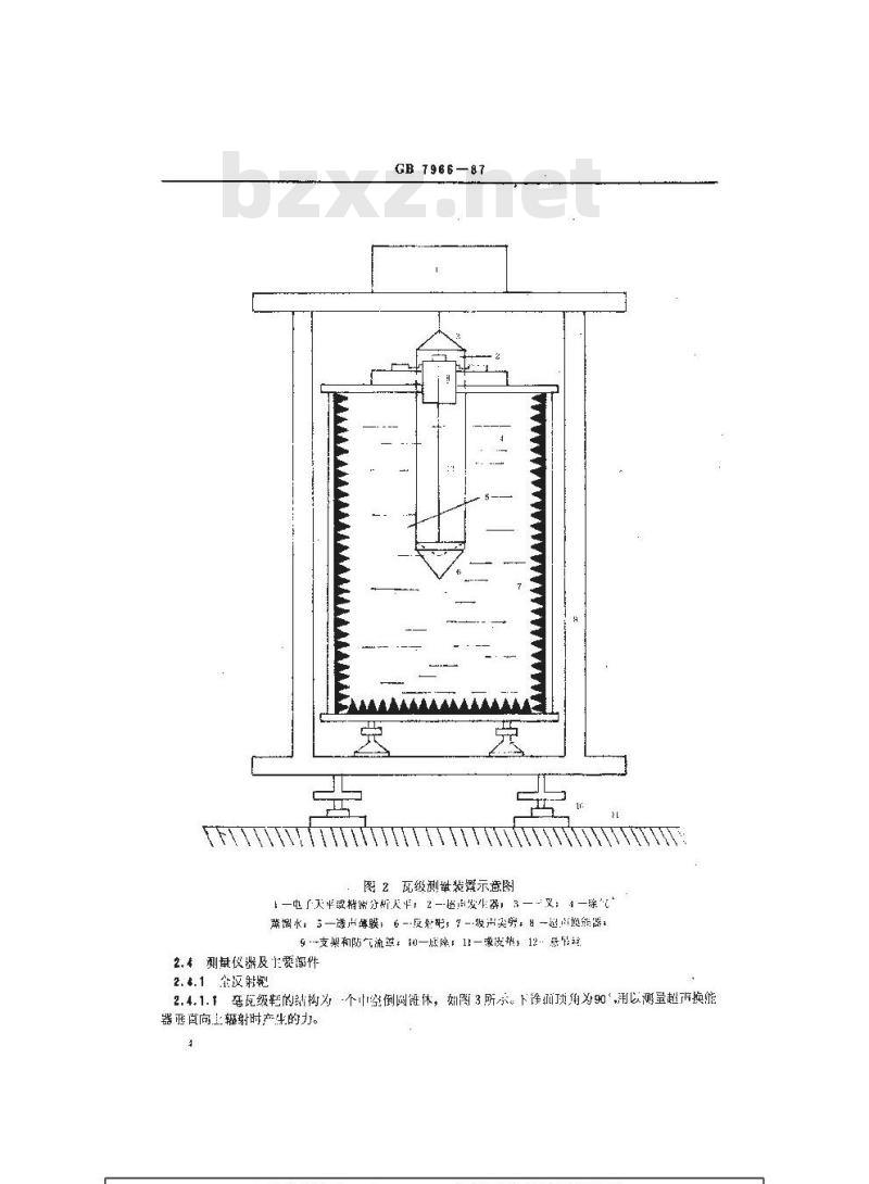 GB 7966-1987 声学 0.5~10MHz频率范围内超声声功率的测量