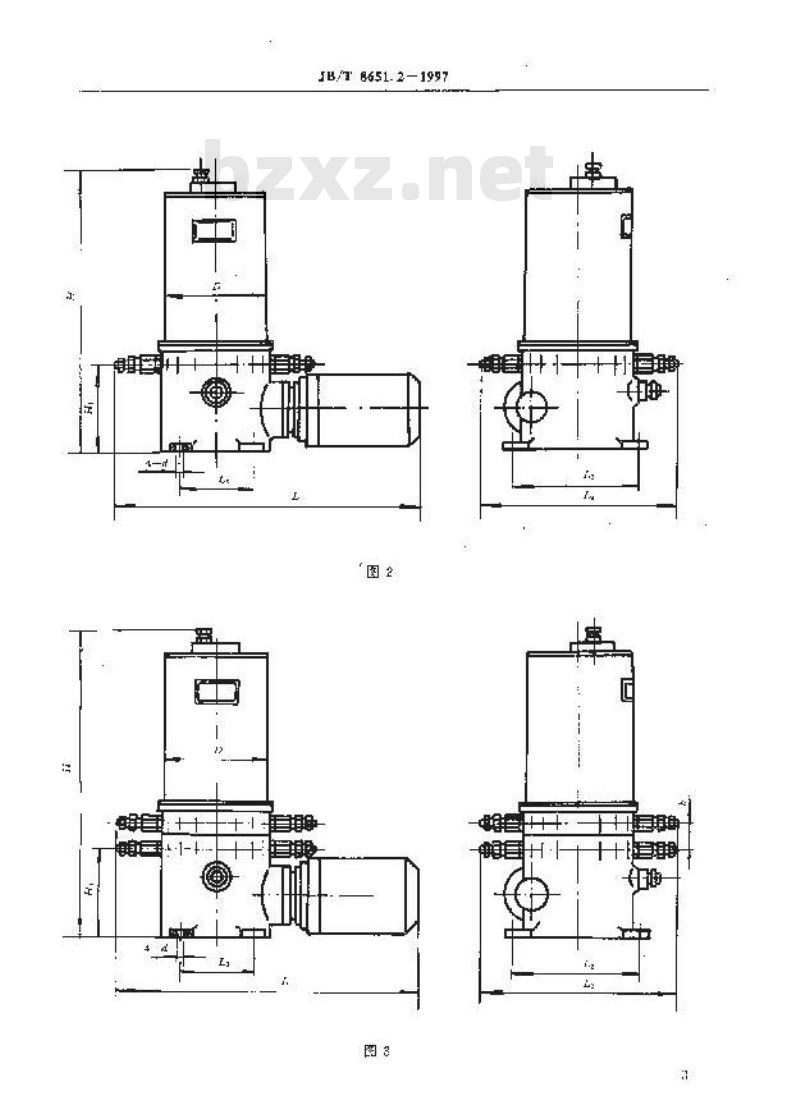 JB/T 8651.2-1997 机床润滑系统元件 机动浓油润滑泵