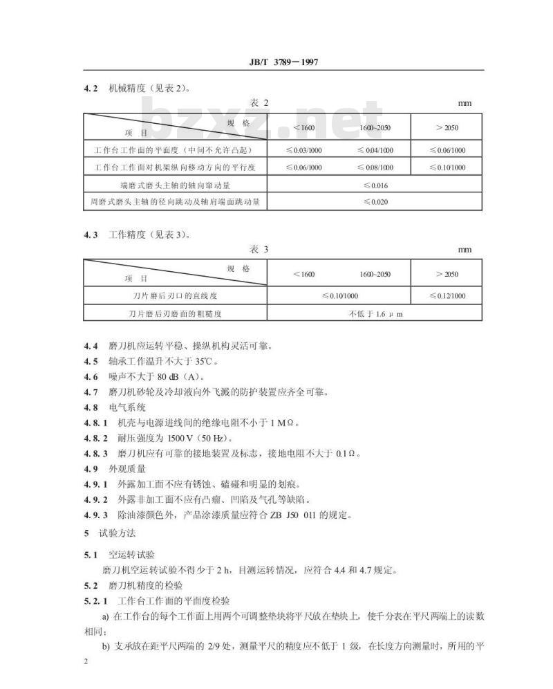 JB/T 3789-1997 磨刀机