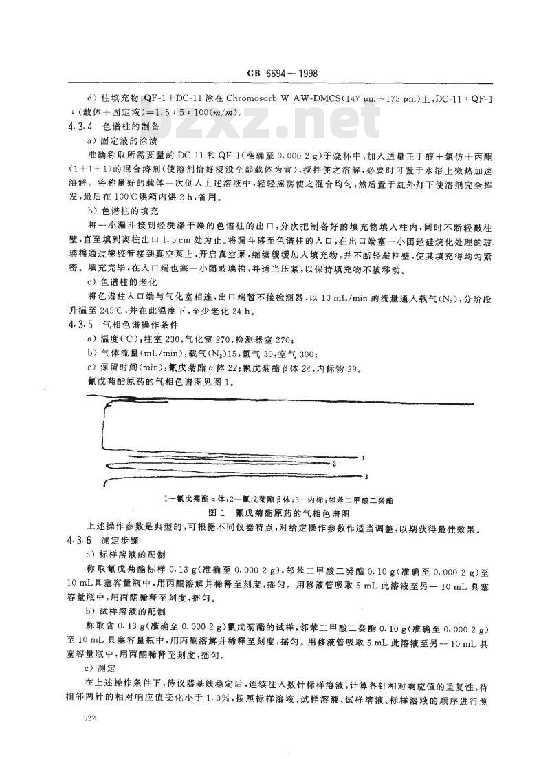 GB 6694-1998 氰戊菊酯原药