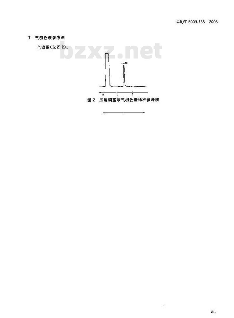 GB/T 5009.136-2003 植物性食品中五氯硝基苯残留量的测定