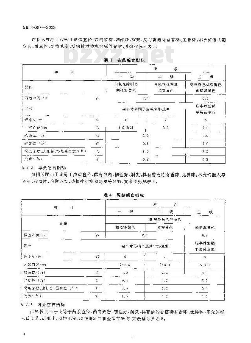 GB 19087-2003 原产地域产品 庆元香菇