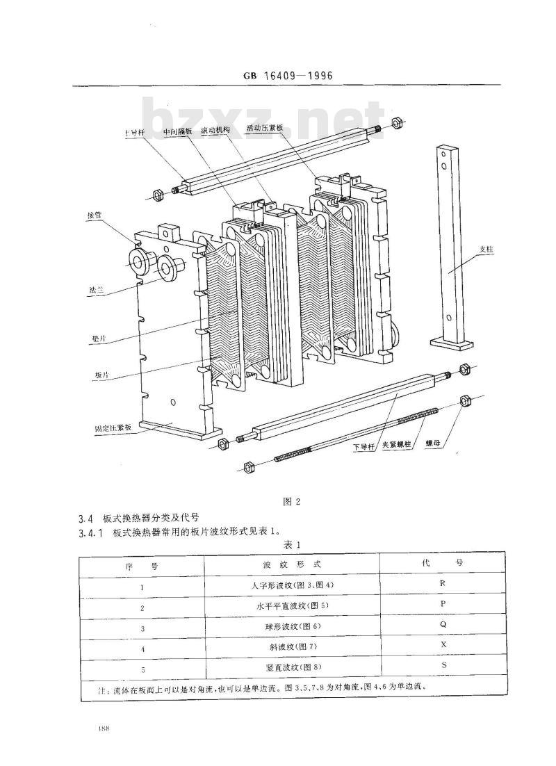GB 16409-1996 板式换热器