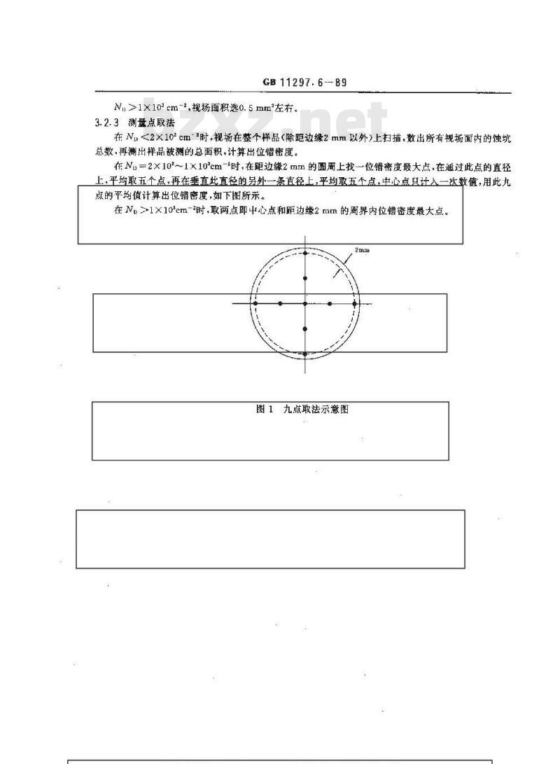 GB 11297.6-1989 锑化铟单晶位错蚀坑的腐蚀显示及测量方法