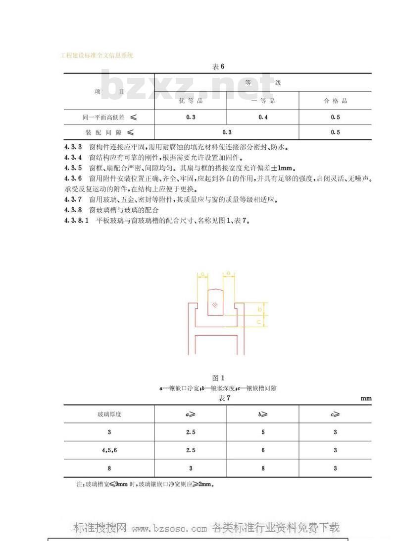 GB 8481-1987 推拉铝合金窗