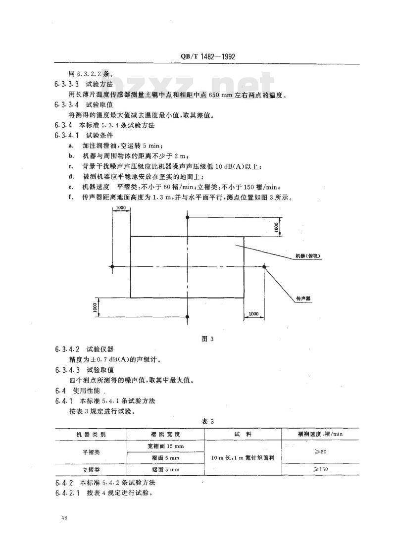 QB/T 1482-1992 褶裥机
