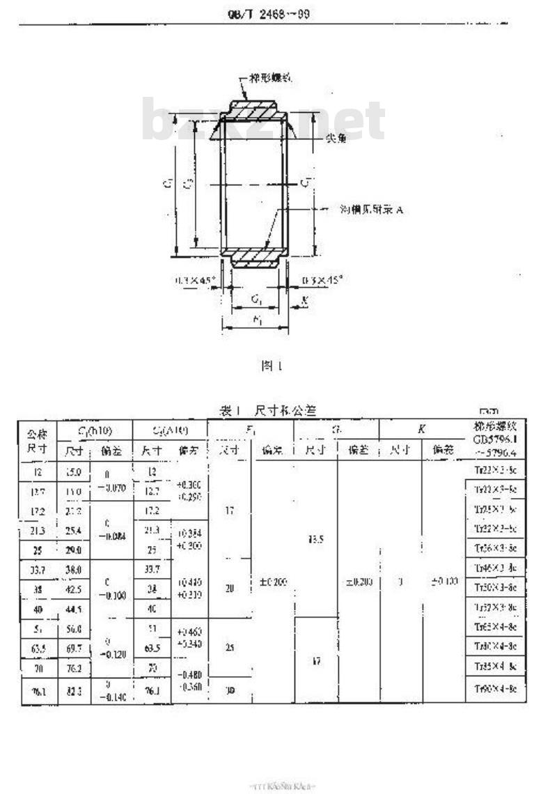 QB/T 2468-1999 食品工业用不锈钢螺纹接管器