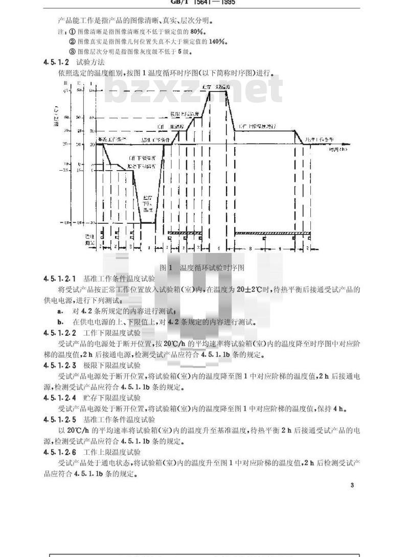 GB/T 15641-1995 近红外电视摄像机总技术条件