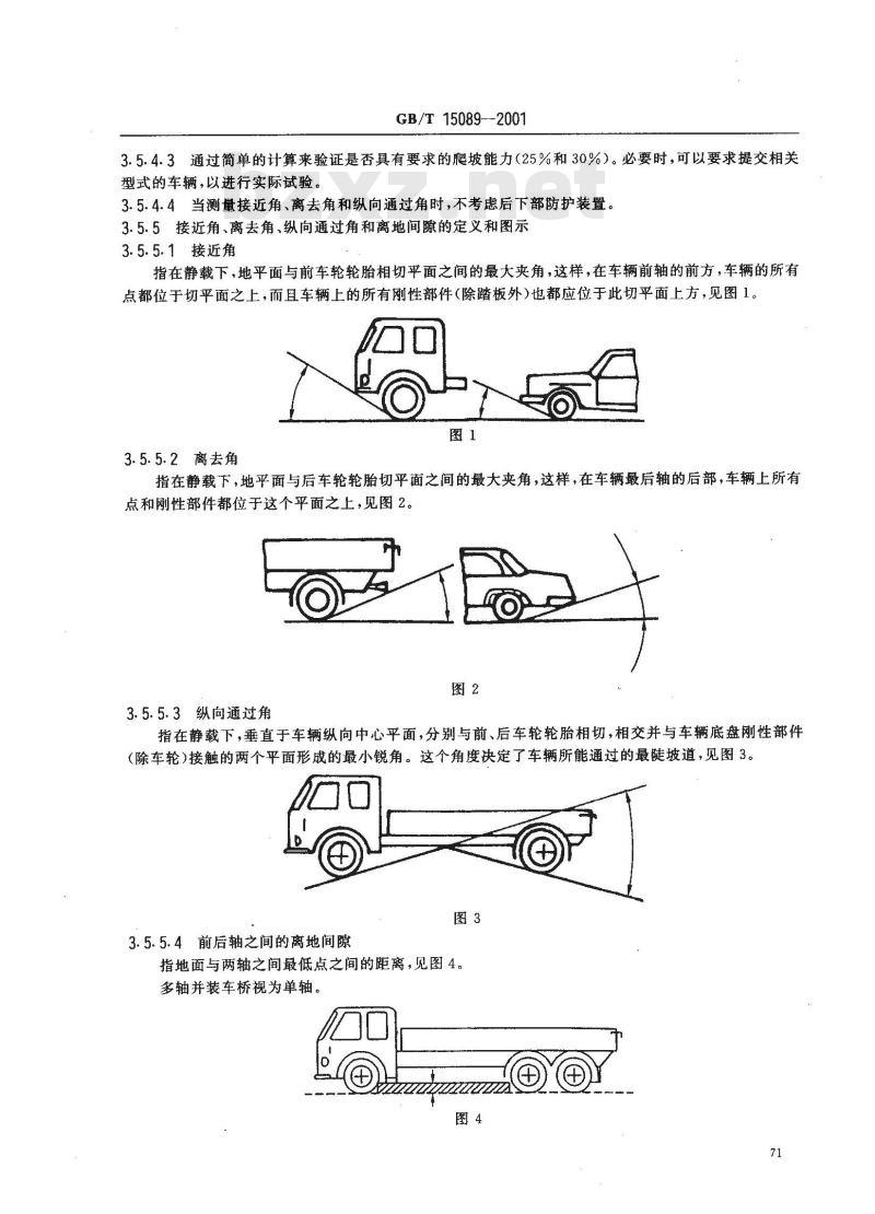 GB/T 15089-2001 机动车辆及挂车分类