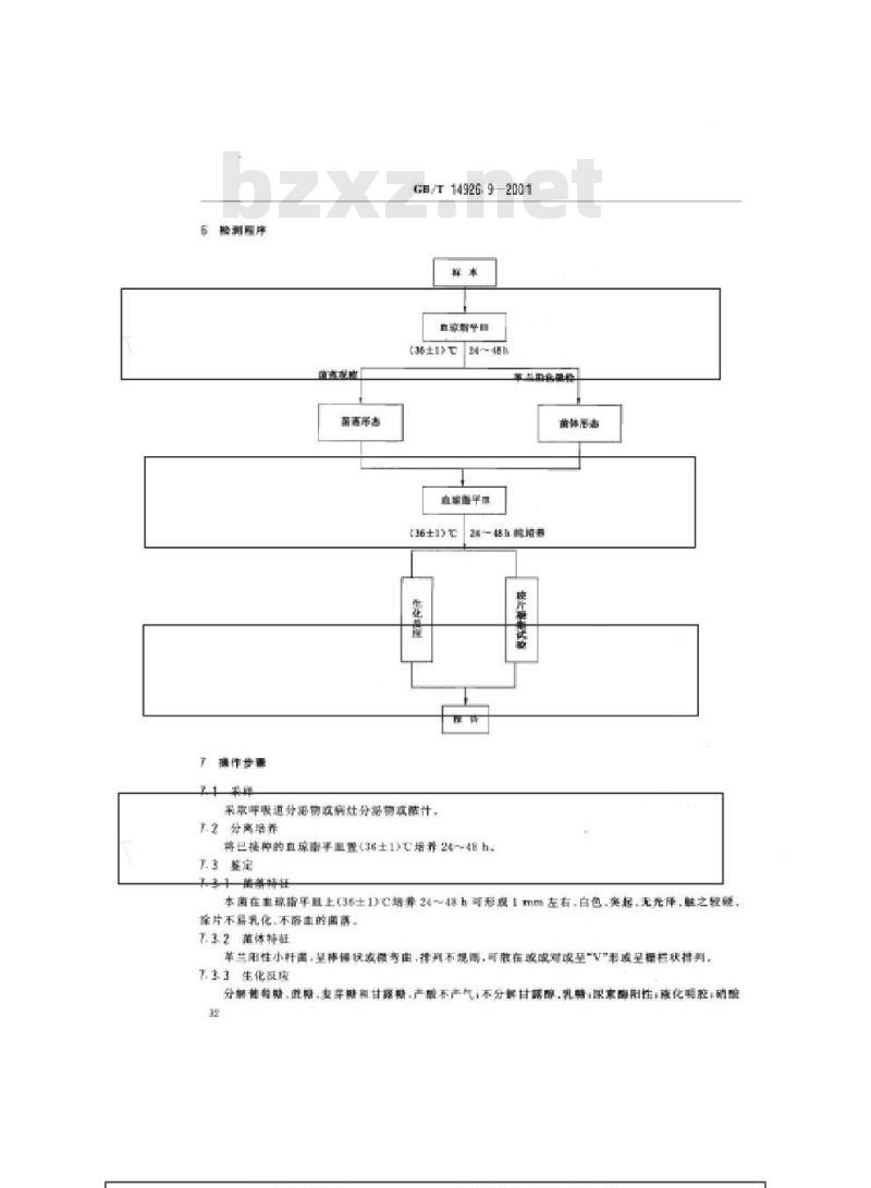 GB/T 14926.9-2001 实验动物 鼠棒状杆菌检测方法