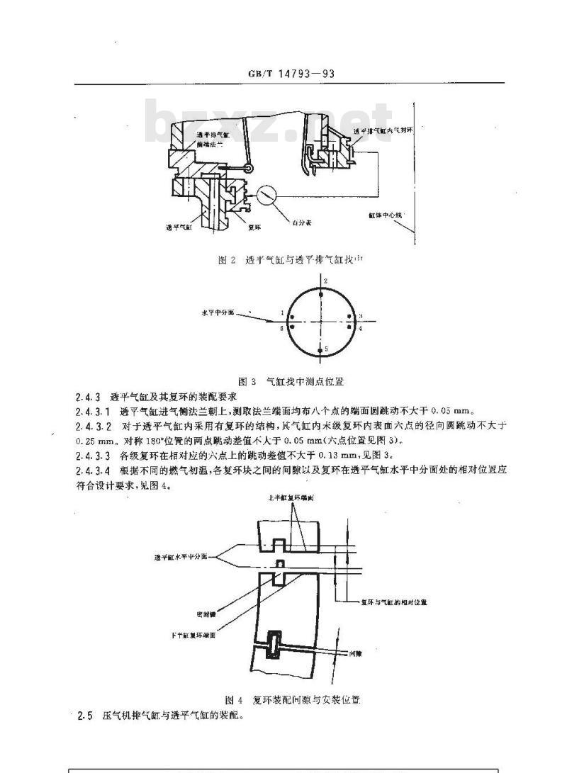 GB/T 14793-1993 燃气轮机总装技术条件