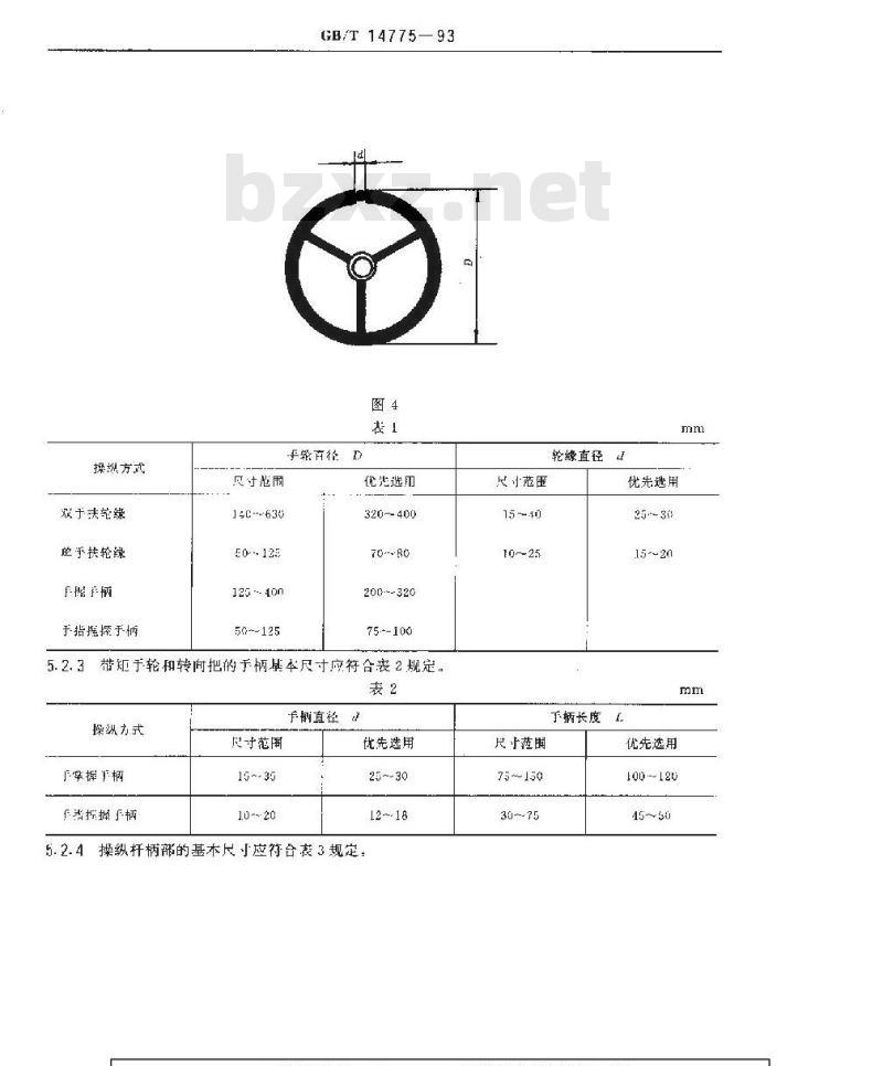 GB/T 14775-1993 操纵器一般人类工效学要求
