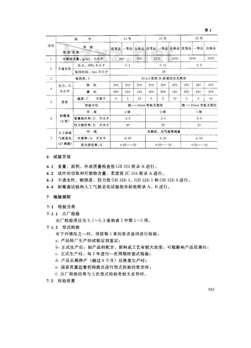 GB/T 14686-1993 石油沥青玻璃纤维胎油毡
