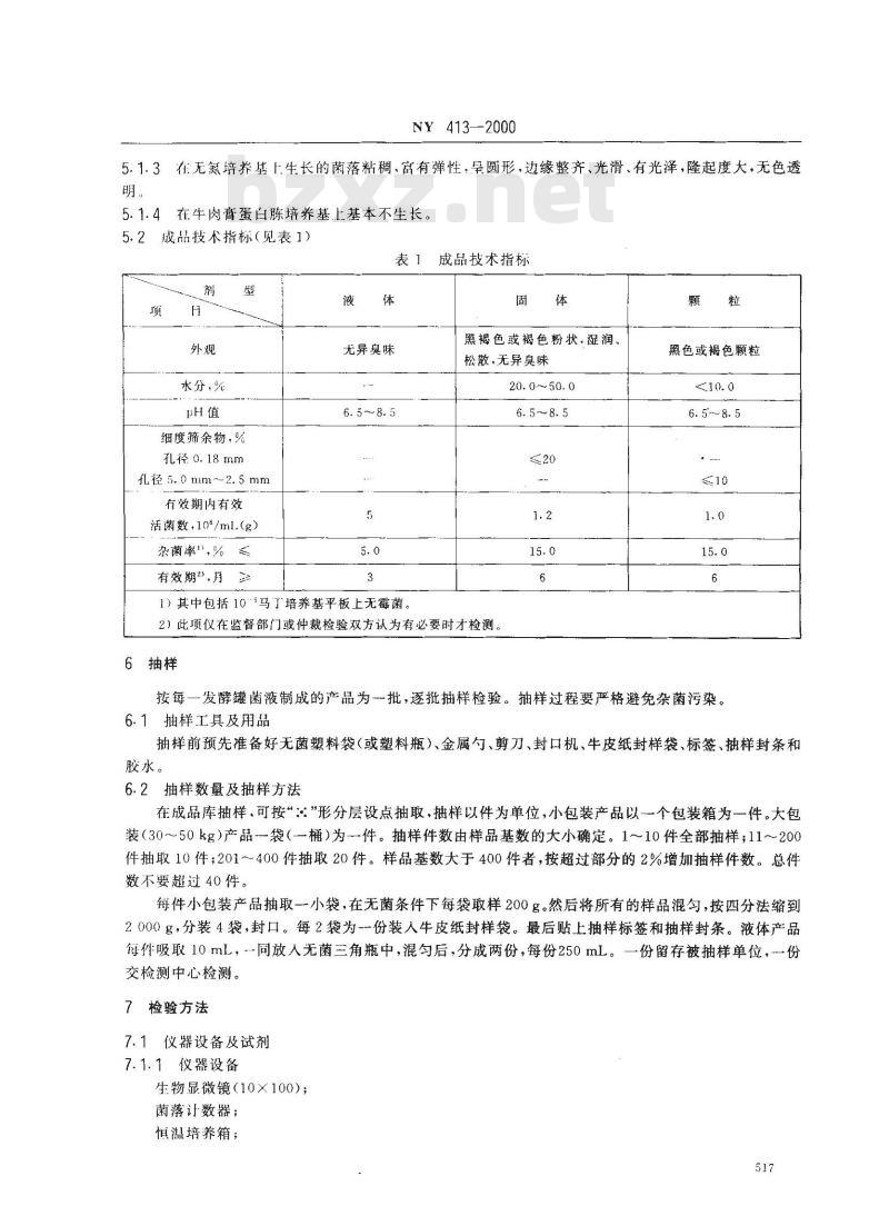 NY 413-2000 硅酸盐细菌肥料