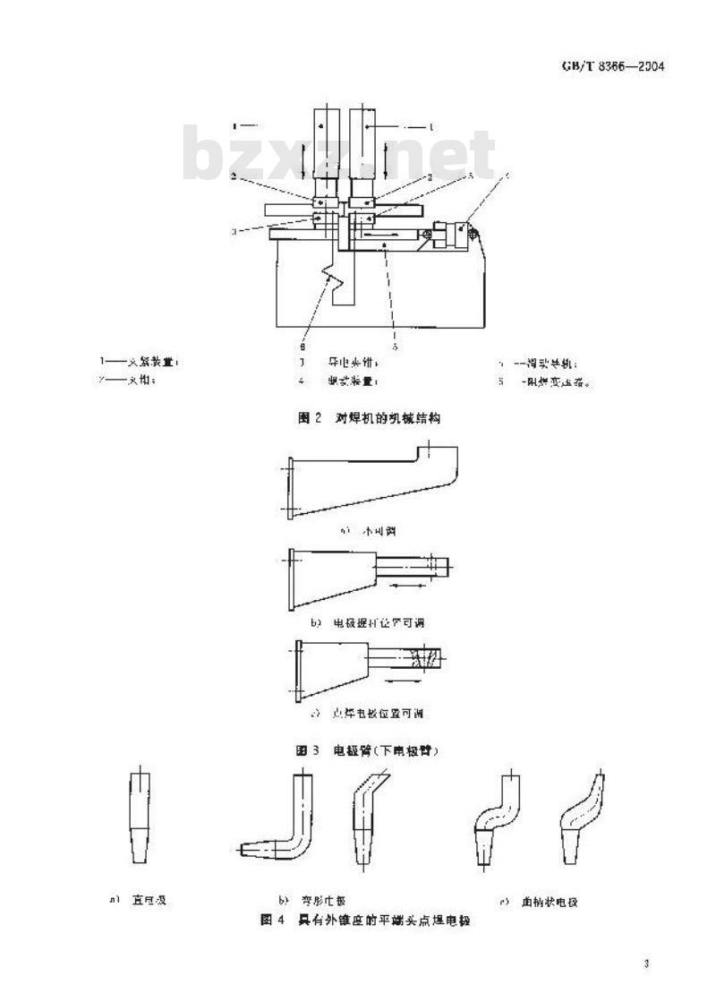 GB/T 8366-2004 阻焊 电阻焊机 机械和电气要求