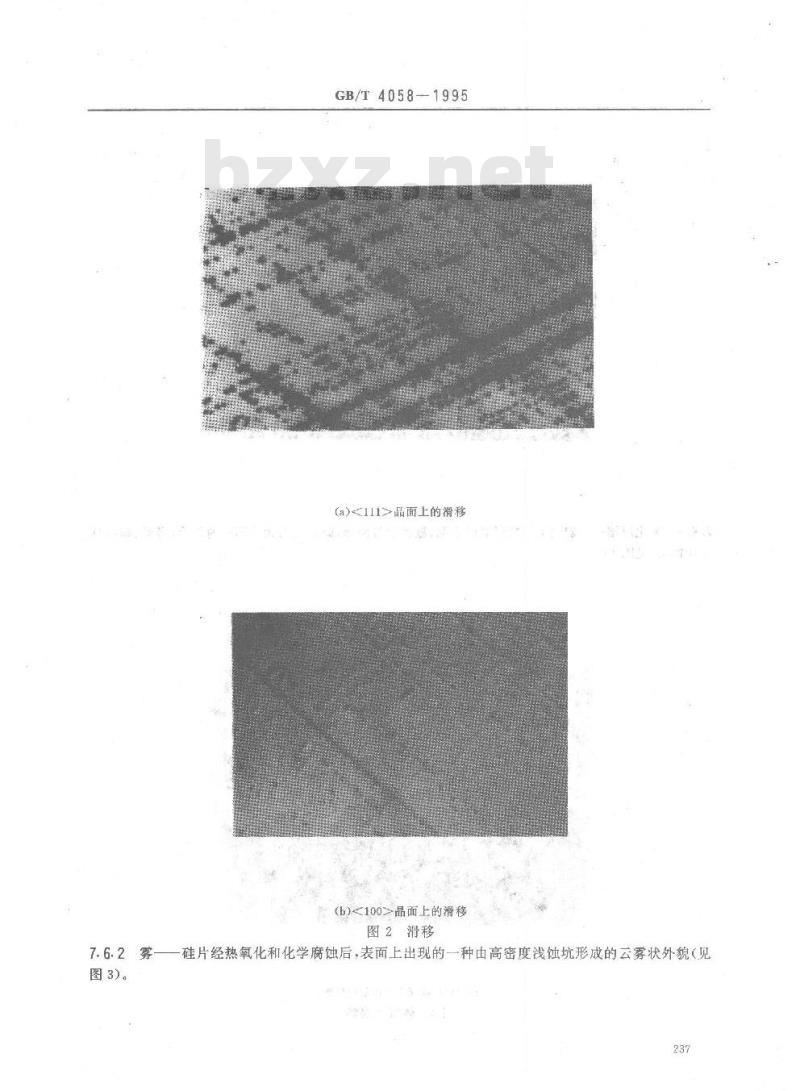 GB/T 4058-1995 硅抛光片氧化诱生缺陷的检验方法