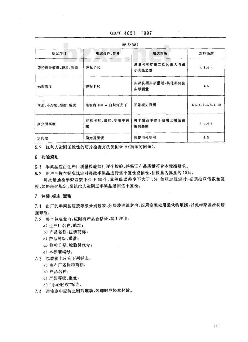 GB/T 4051-1997 红色人造刚玉