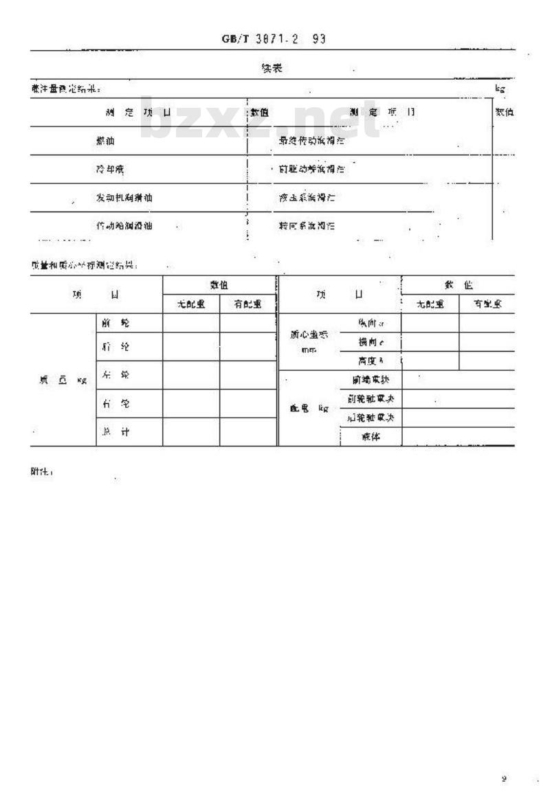 GB/T 3871.2-1993 农业轮式和履带拖拉机试验方法 第2部分:整机参数测定