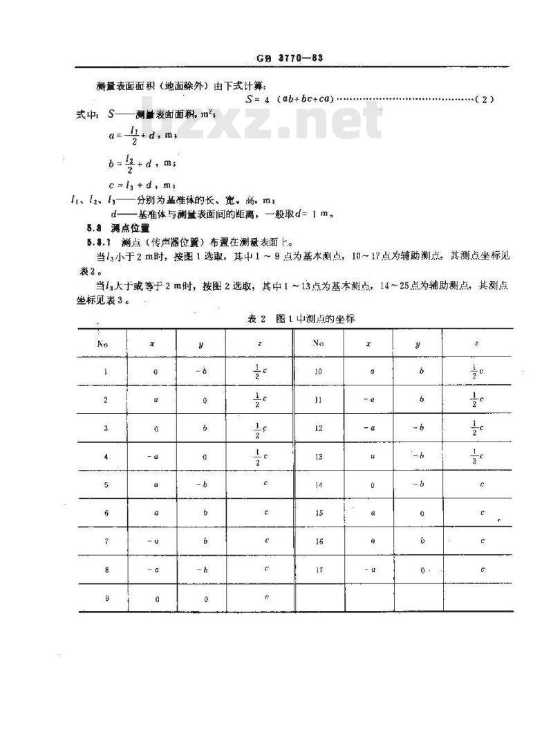 GB/T 3770-1983 木工机床噪声声功率级的测定