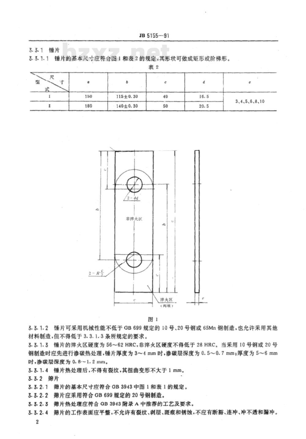JB/T 5155-1991 饲草粉碎机 技术条件