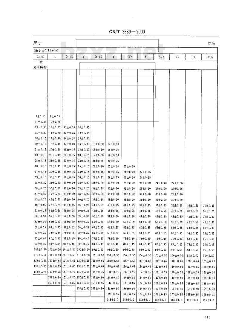 GB/T 3639-2000 冷拔或冷轧精密无缝钢管