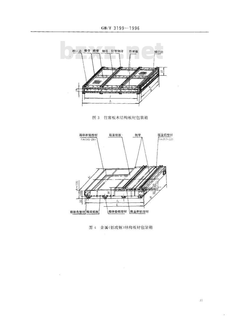 GB/T 3199-1996 铝及铝合金加工产品 包装、标志、运输、贮存