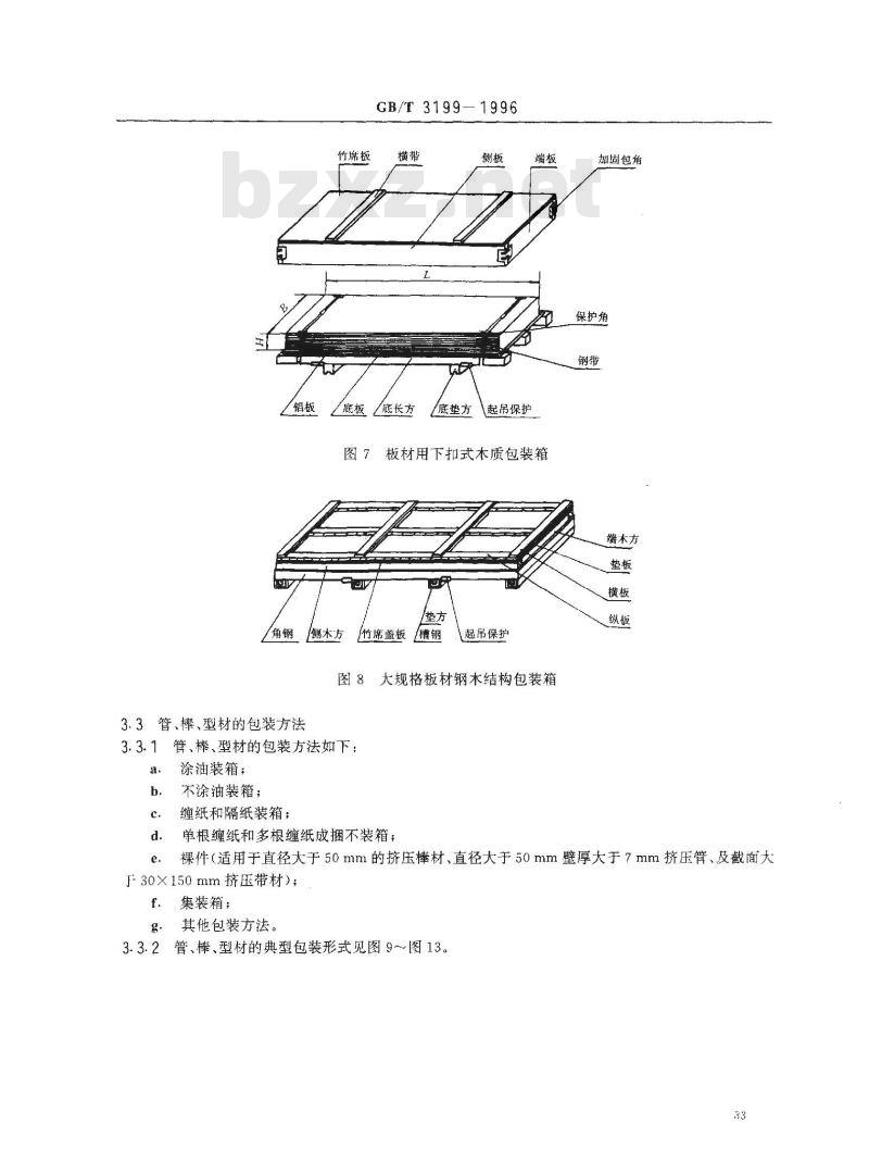 GB/T 3199-1996 铝及铝合金加工产品 包装、标志、运输、贮存