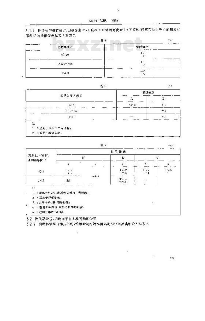GB/T 2485-1997 普通磨具 砂轮 技术条件