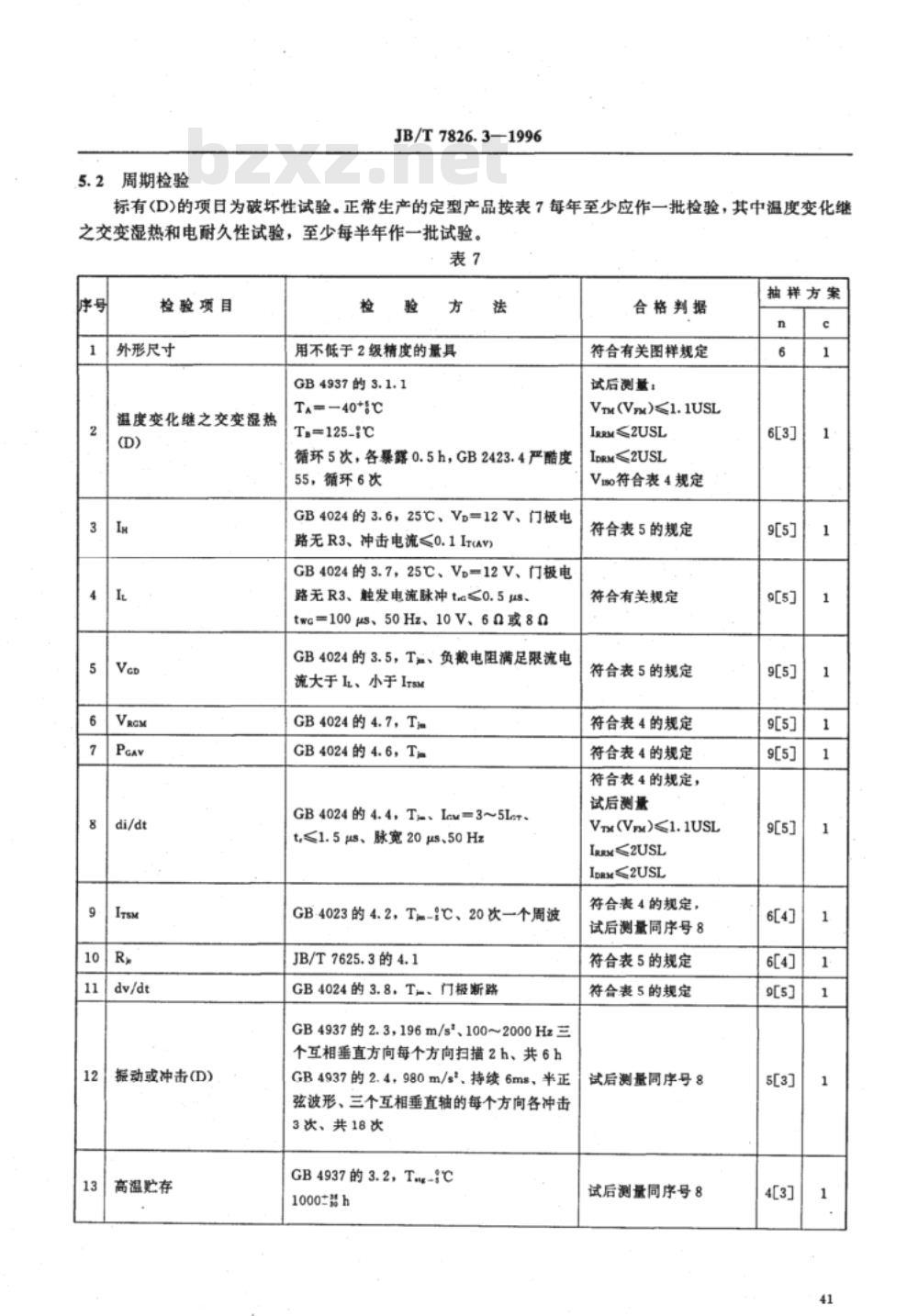 JB/T 7826.3-1996 MTS(MFS)系列晶闸管单相桥模块