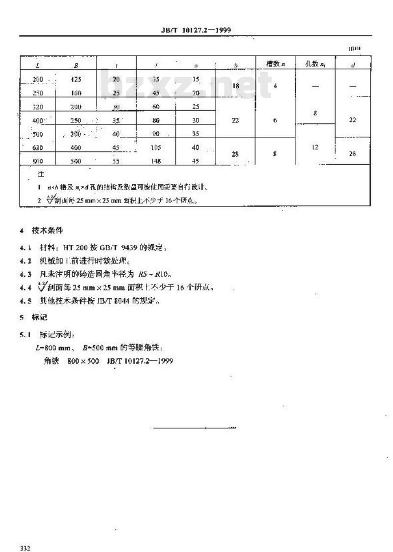JB/T 10127.2-1999 机床夹具零件及部件 等腰角铁