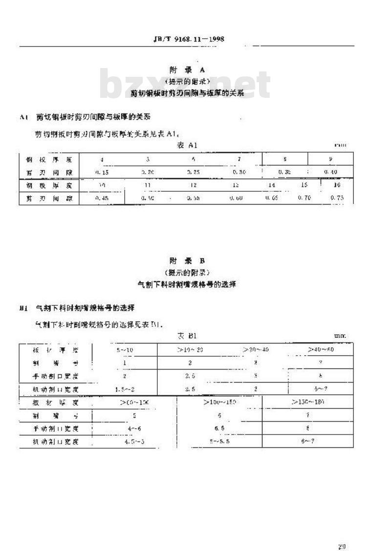 JB/T 9168.11-1998 切削加工通用工艺守则 下料