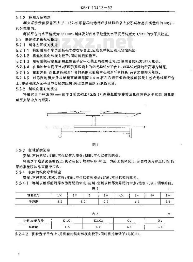 GB/T 13412-1992 赛艇、皮艇、划艇及其附件技术条件