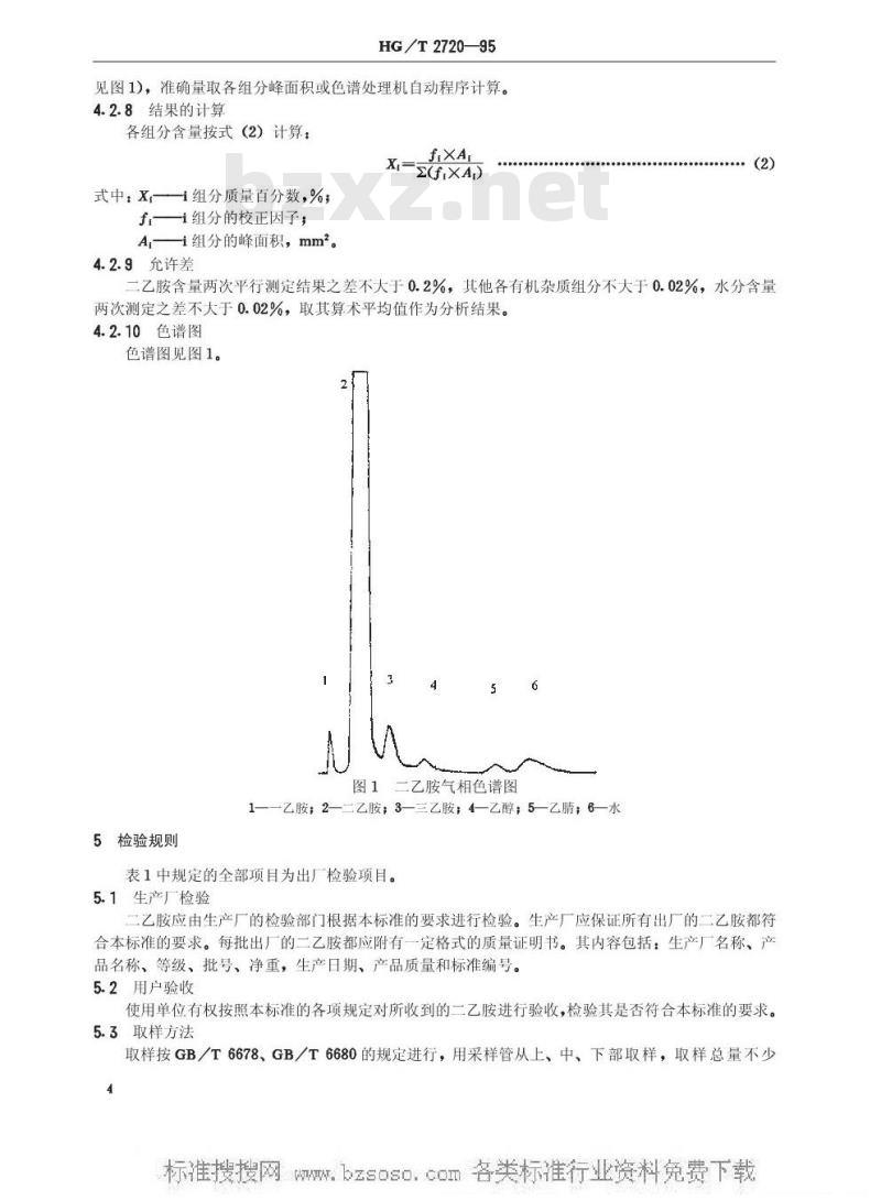 HG/T 2720-1995 二乙胺